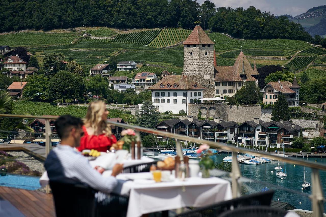 Belvedere Strandhotel Spiez Exterior photo