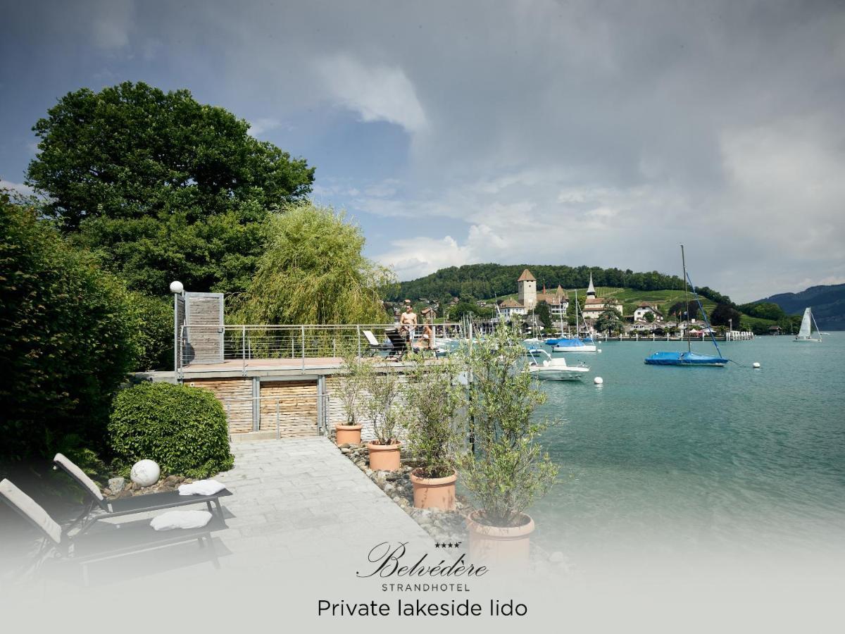 Belvedere Strandhotel Spiez Exterior photo