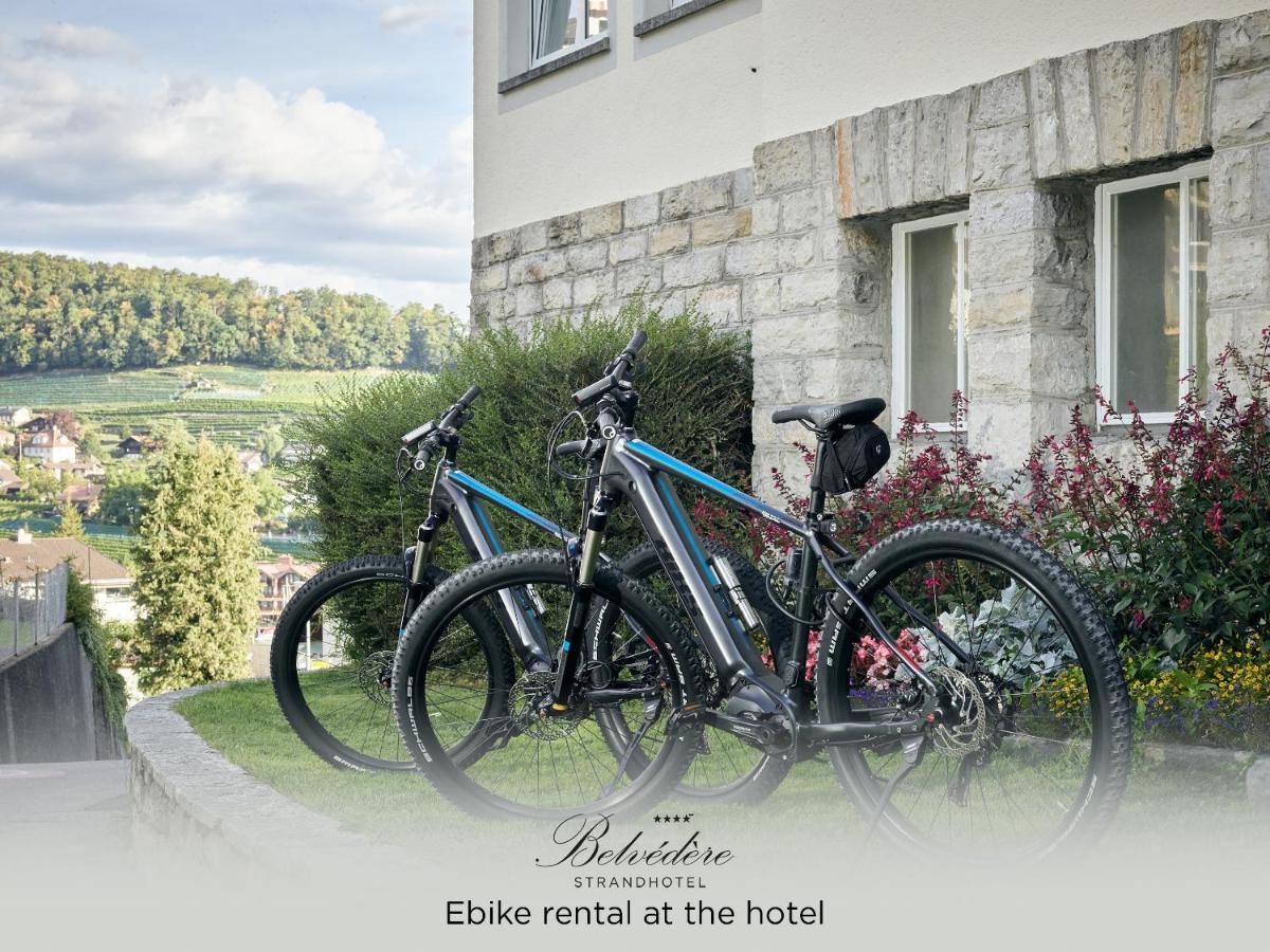 Belvedere Strandhotel Spiez Exterior photo