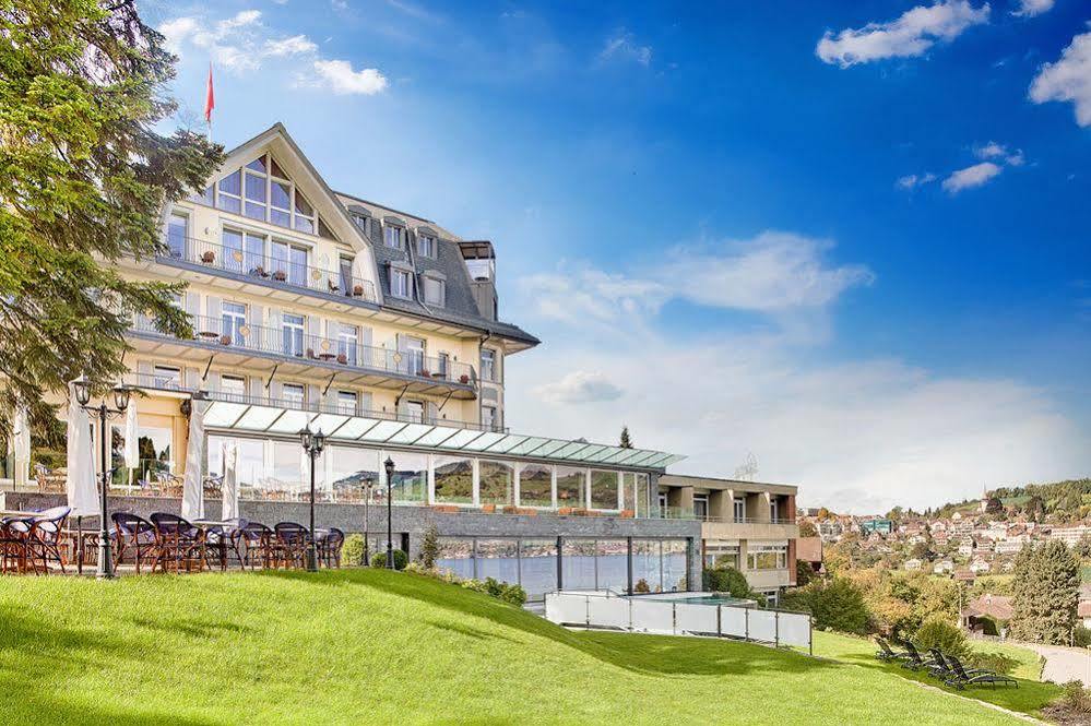 Belvedere Strandhotel Spiez Exterior photo